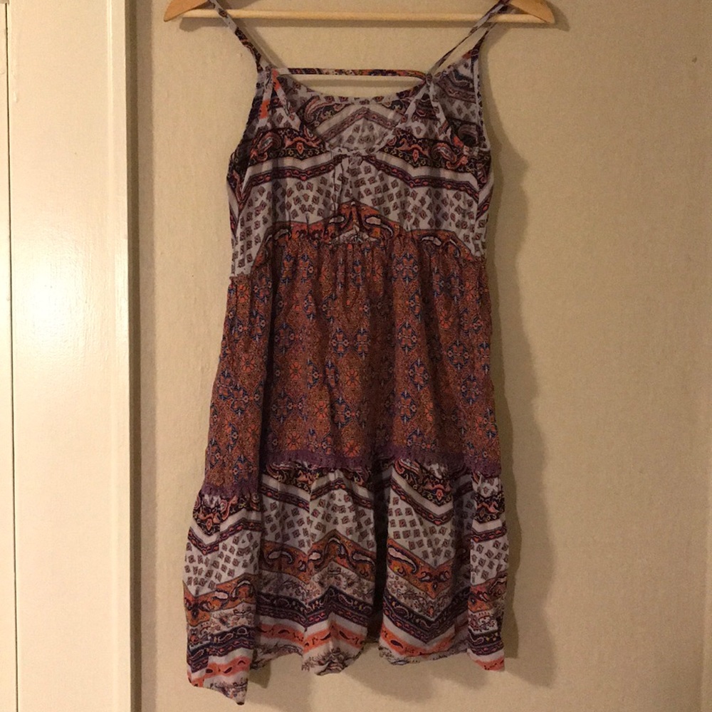 Multi Color Mini Dress - Picture 2 of 3